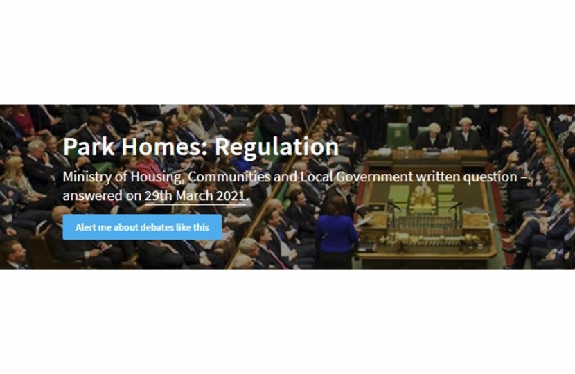 Park Homes Regulation