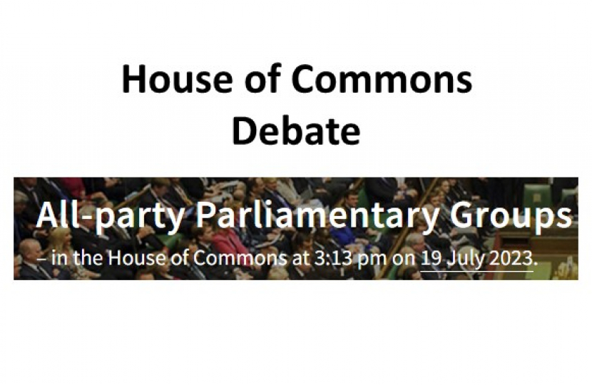 DE APPG 19July23