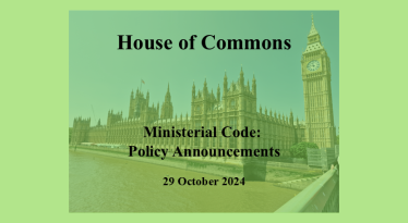 DE Ministerial Code 29Oct24